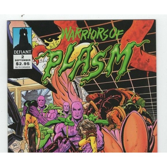 Comic Book Warriors Of Plasm Defiant 2 Collectible - Picture 4 of 10